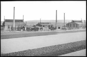 Brockwitz. Glasfabrik