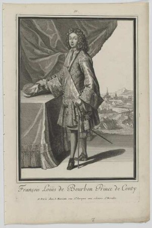 Bildnis des François Louis de Bourbon de Conty