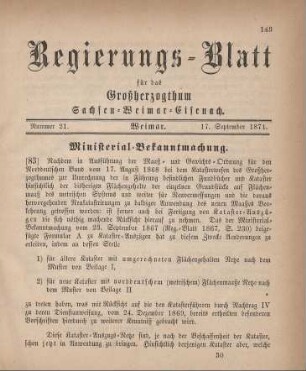 Nr. 21 : 17. September 1871