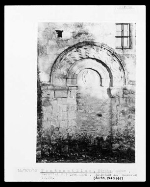 Portal mit Christus im Tympanon (Nordportal)