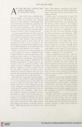Art and the man : critics and other meddlers