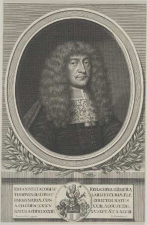 Bildnis des Ioannes Iacobus Kerscherus