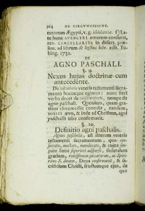De Agno Paschali.