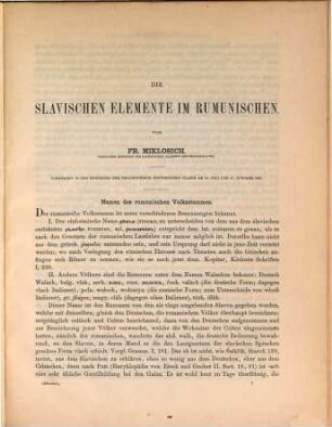 Vergleichende Grammatik Der Slavischen Sprachen : Von Franz Miklosich ...