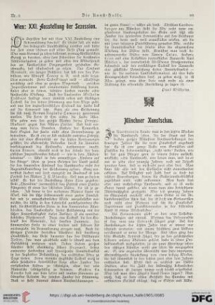 10: Wien: XXI. Ausstellung der Sezession