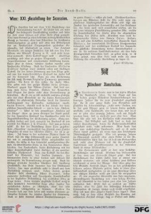 10: Wien: XXI. Ausstellung der Sezession