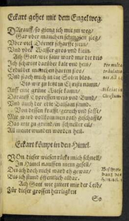 Eckart kömpt in den Himel.