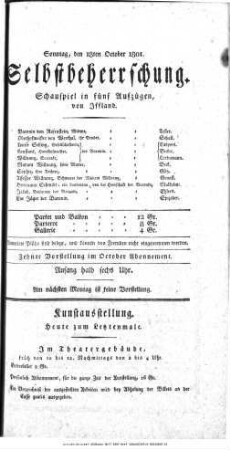 Selbstbeherrschung