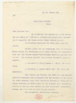 Brief an Rudi Stephan : 27.01.1915