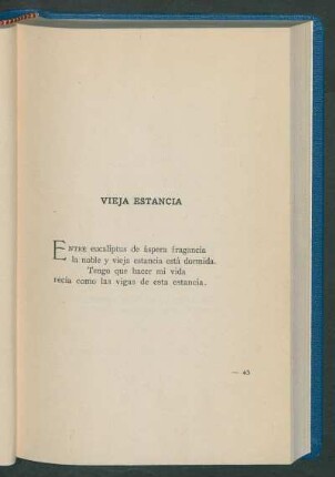 Vieja estancia