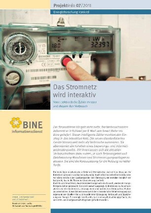 Das Stromnetz wird interaktiv. Neue elektronische Zähler messen und steuern den Verbrauch.