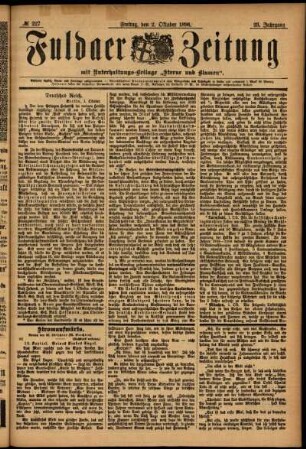 Ausgabe vom Freitag, den 02. Oktober 1896.