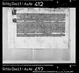 Kaiserliches Verbot der Annahme fremder Kriegsdienste (Druck, vermutlich von Hermann Gutschaiff)