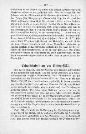 Lehrtätigkeit an der Universität