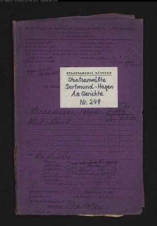 Angeklagter: Stemann, Wilhelm; Angeklagter: Weil, Karl: Aufruhr (Zugehörigkeit zur "Roten Armee" oder zur "Roten Garde")