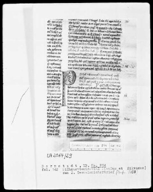 Petrus Lombardus, Glossatura maior super epistolas pauli — Initiale P (aulus et Silvanus), Folio 142recto