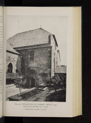 Fig. 48. Synagogue at Worms.