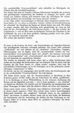 II. Das Kriterium der rechtlichen Wertung