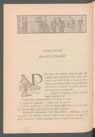 Capítulo XXVIII - ¡Maldito dinero!