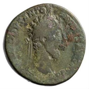 Münze, Sesterz, 183 - 184 n. Chr.