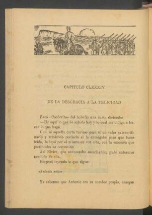 Capítulo CLXXXIV - De la desgracia a la felicidad