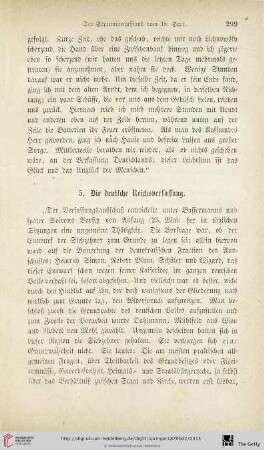 5. Die deutsche Reichsverfassung