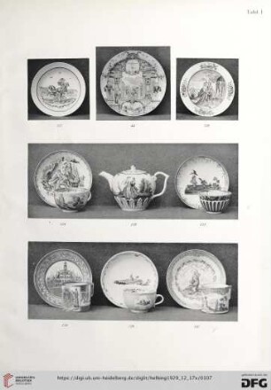 Tafel I-XIV