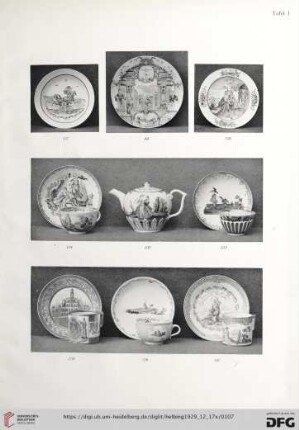 Tafel I-XIV