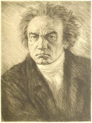Portrait von Ludwig van Beethoven (1770-1824)