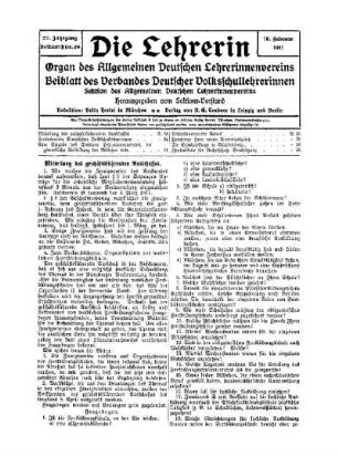 Mitteilung des geschäftsführenden Ausschusses