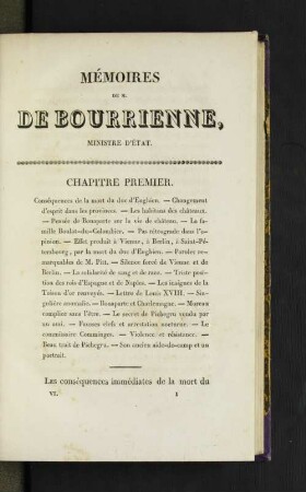 Mémoires de M. de Bourrienne, Ministre d'État