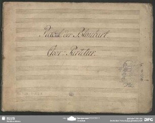Raoul Barbe-bleue. Excerpts. Arr - Mus.3486-F-502A : Coro, b