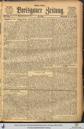 24.07.1901 (Erstes Blatt)