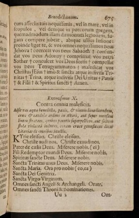675-683, Exorcismus X