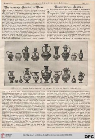 Hundertjähriges Jubiläum der Kunstgewerbe- und Handwerkerschule zu Magdeburg