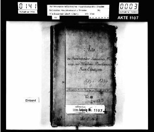 Haushaltspläne, Verfassungs- und Vermögensübersichten von Oschatz, Bd. 08
