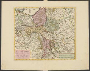 Nieuwe Kaart Der Provincie Van Gelderland