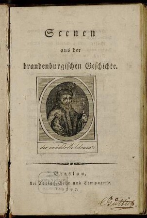 Scenen aus der brandenburgischen Geschichte