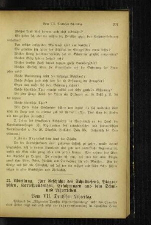 Vom VII. Deutschen Lehrertag