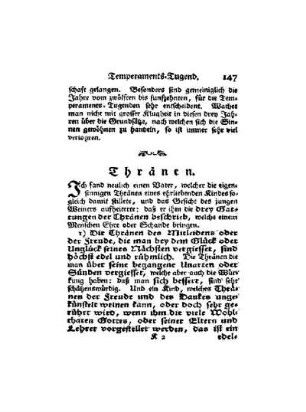 Thränen