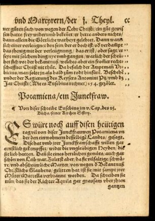 Potamiena/ ein Junckfraw.