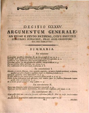 Collectionis notabiliorum decisionum Supremi Tribunalis Appellationum Hasso-Cassellani. 11. 1791