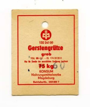 KONSUM Nahrungsmittelwerke Magdeburg