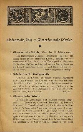 Verzeichniss der städtischen Kunst- u. Gemälde-Sammlung in Bamberg : A. m. d. Titel: Katalog ...