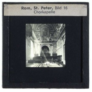 Rom, Peterskirche : Chorkapelle
