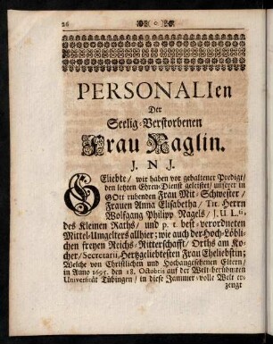 26-36, Personalien.