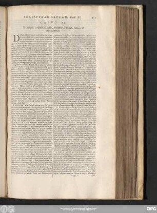 Caput XI. De antiquis versionibus Latinis, praesertim de vulgatâ editione & eius autoritate.