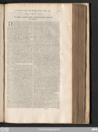 Caput XI. De antiquis versionibus Latinis, praesertim de vulgatâ editione & eius autoritate.