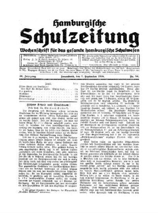 Höhere Schule und Deutschtum!