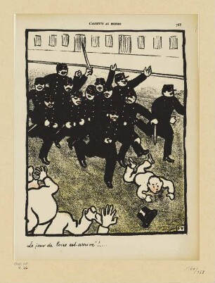 Le sour de boire..., aus: "Crimes et Châtiments", S. 768
